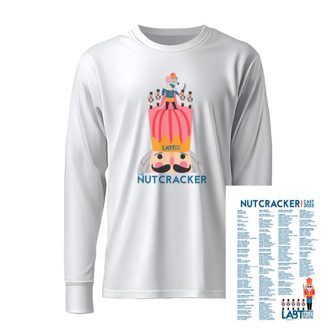 Nutcracker 2023 Long Sleeve - with Cast List on Back