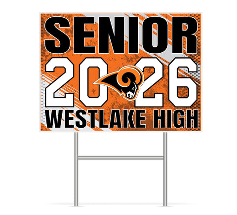 Westlake Senior Yard Sign