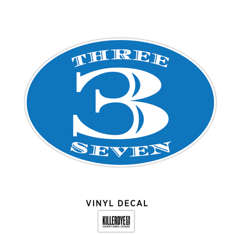 Three 3 Seven - Decal