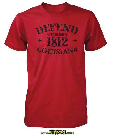 Est. 1812 - Defend Louisiana - Mens - ShopSWLA