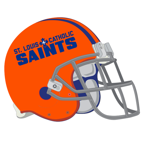 Saints Football Car Decal