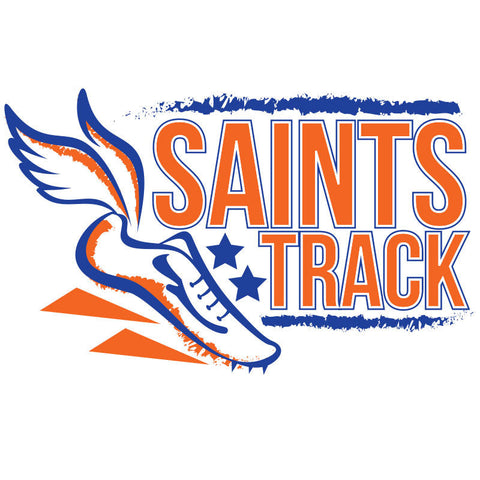 Saints Track Car Decal