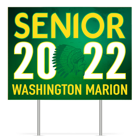 Washington Marion Senior Yard Sign - ShopSWLA