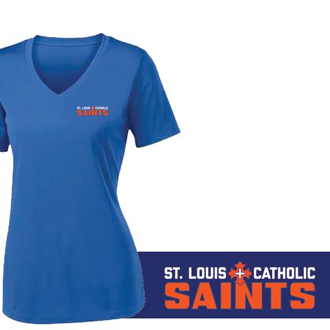 V-Neck - SLC Woman's Athletic Dri-Fit