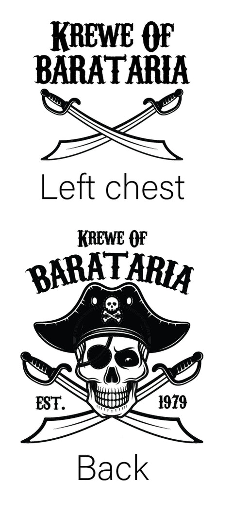 Krewe of Barataria Short Sleeve Shirt