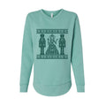 Queen Mouse design, Nutcracker Women's Fleece Crewneck Sweatshirt in mint