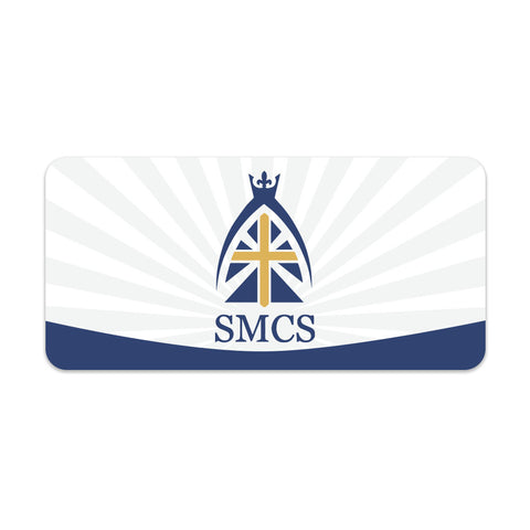 SMCS Crest Car Plate