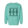 Three Nutcrackers design, Nutcracker Fleece Crewneck Sweatshirt