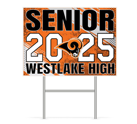 Westlake Senior Yard Sign