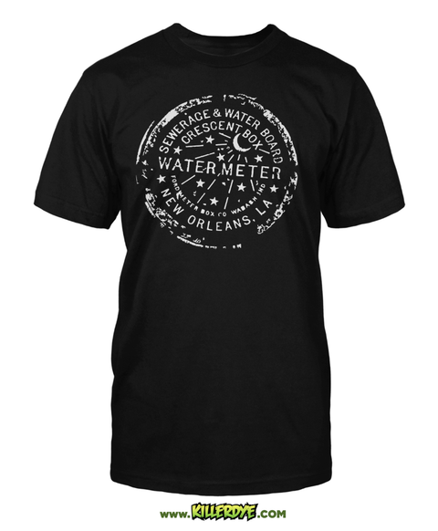 NOLA Water Meter - T-Shirt - Men's - KillerDye T-Shirts