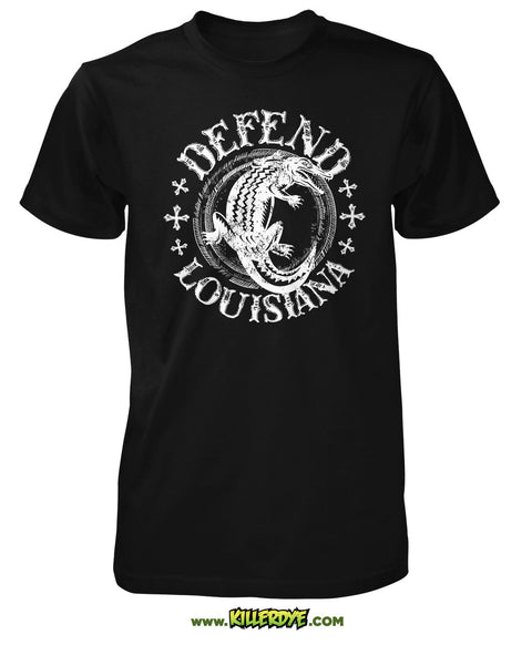 Defend Louisiana Alligator T-Shirt - Mens - ShopSWLA