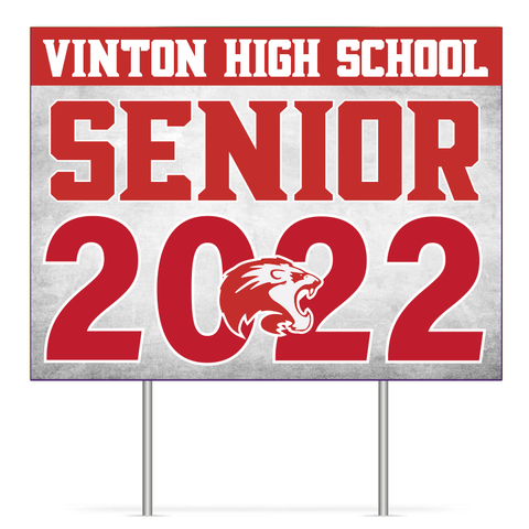Vinton Senior Yard Sign - ShopSWLA