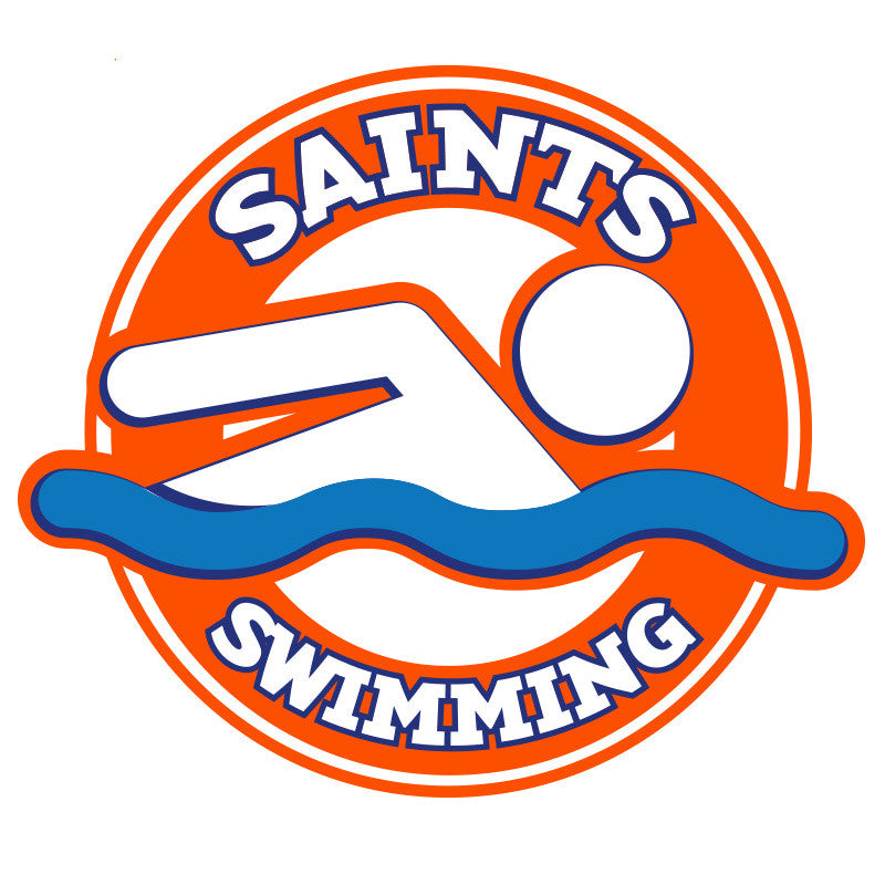 Santiszing Sticker Swim Saints Swimming Car Decal – ShopSWLA